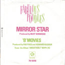 Fabulous Poodles : Mirror Star (7", Single, Pin)