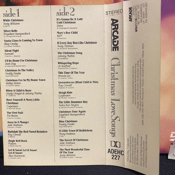 Various : Christmas Love Songs (Cass, Comp)