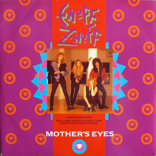 Enuff Z'Nuff : Mother's Eyes (12", Single, Ltd)