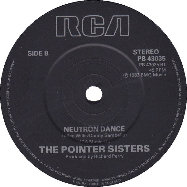 Pointer Sisters : Automatic (The Richie Rich Remiix) (7")