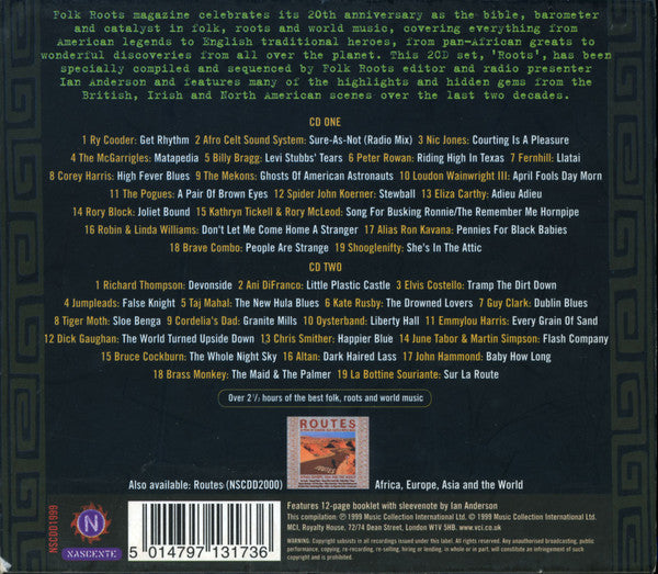 Various : Roots - 20 Years Of Essential Folk, Roots & World Music (2xCD, Comp)