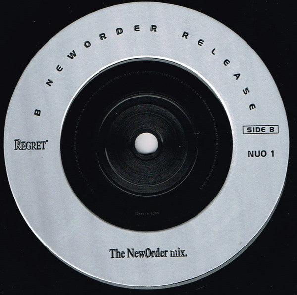 New Order : Regret (7", Single)