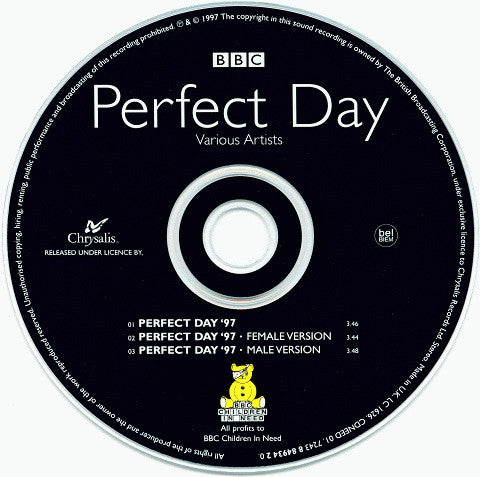 Various Artists (6) : Perfect Day (CD, Single)