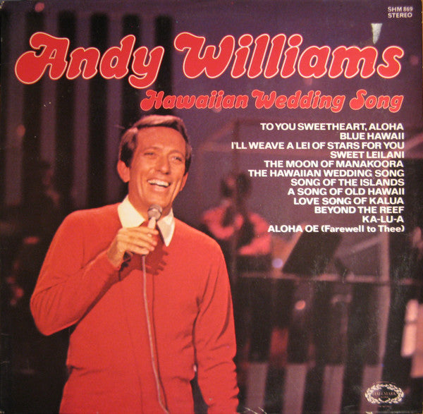 Andy Williams : Hawaiian Wedding Song (LP, Album, RE)