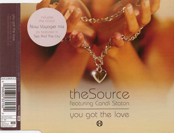 The Source : You Got The Love (CD, Single)