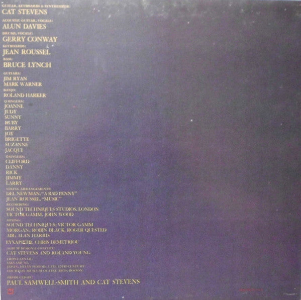 Cat Stevens : Buddha And The Chocolate Box (LP, Album, Son)
