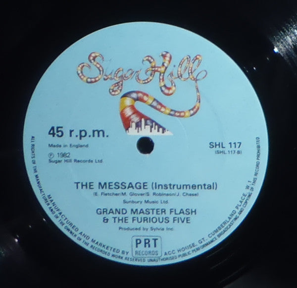 Grandmaster Flash & The Furious Five : The Message (12")