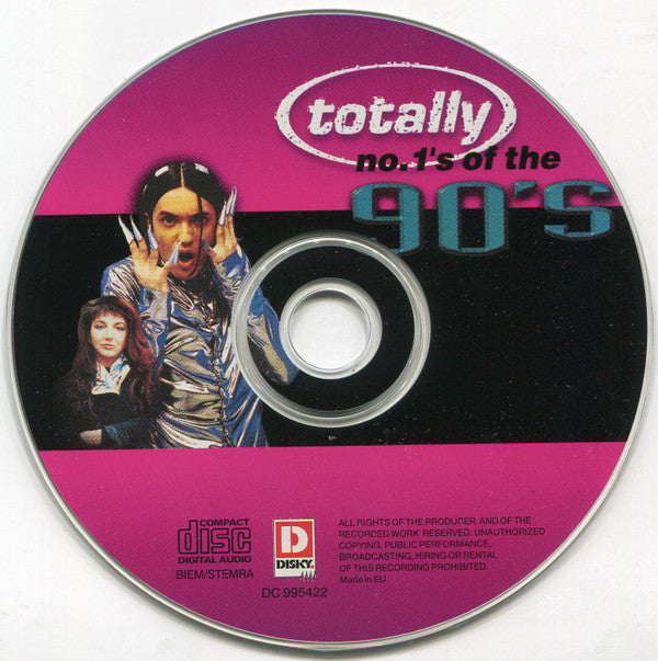 Various : Totally No. 1's Of The 90's (CD, Comp)