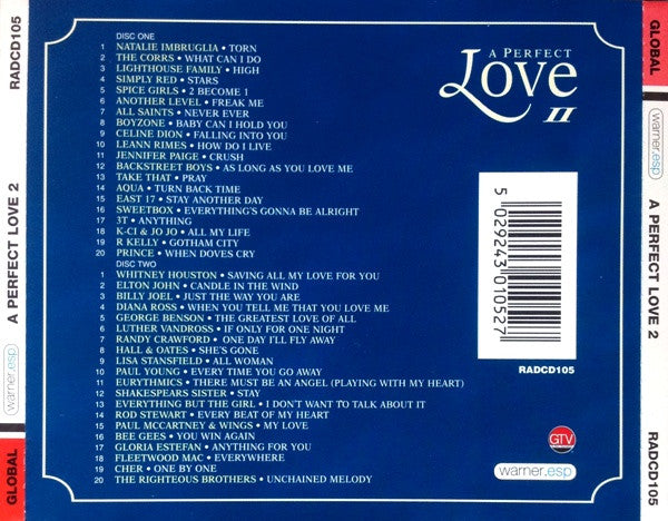 Various : A Perfect Love II (2xCD, Comp)