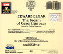 Sir Edward Elgar / Janet Baker, John Mitchinson, John Shirley-Quirk, City Of Birmingham Symphony Orchestra Chorus, City Of Birmingham Symphony Orchestra / Sir Simon Rattle : The Dream Of Gerontius (2xCD)