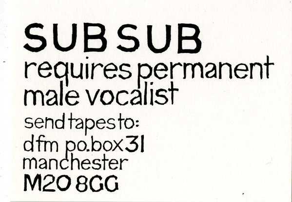 Sub Sub With Tricky : Smoking Beagles (12")