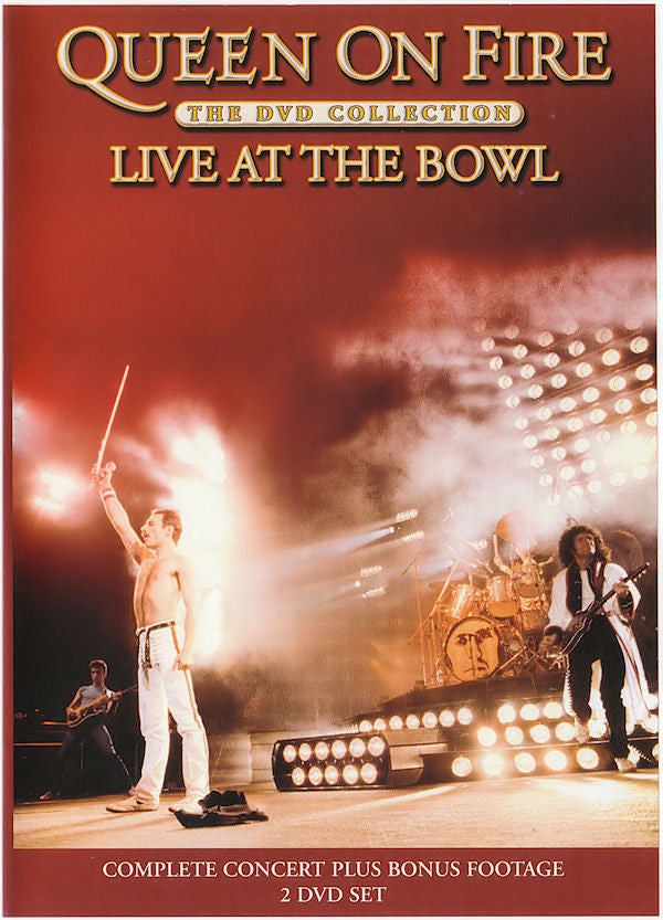 Queen : Queen On Fire (Live At The Bowl) (DVD-V, Multichannel, PAL, PCM + DVD-V, PAL)
