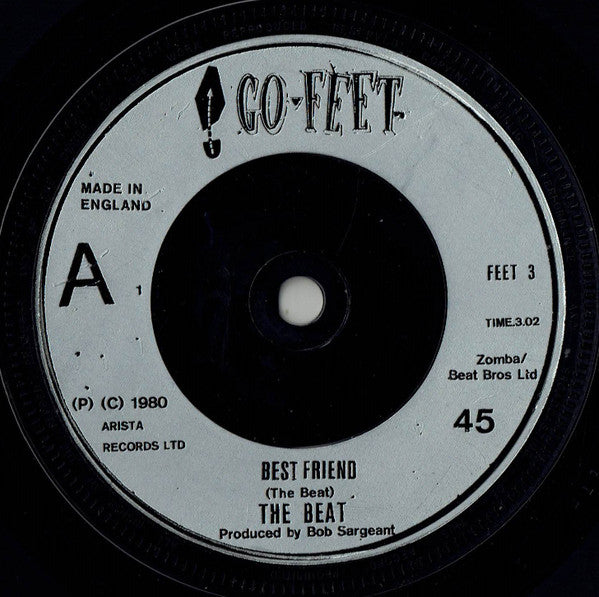 The Beat (2) : Best Friend / Stand Down Margaret (Dub) (7", Single, Sil)