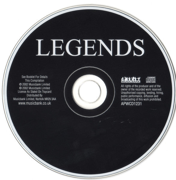 Various : Legends (CD, Comp)