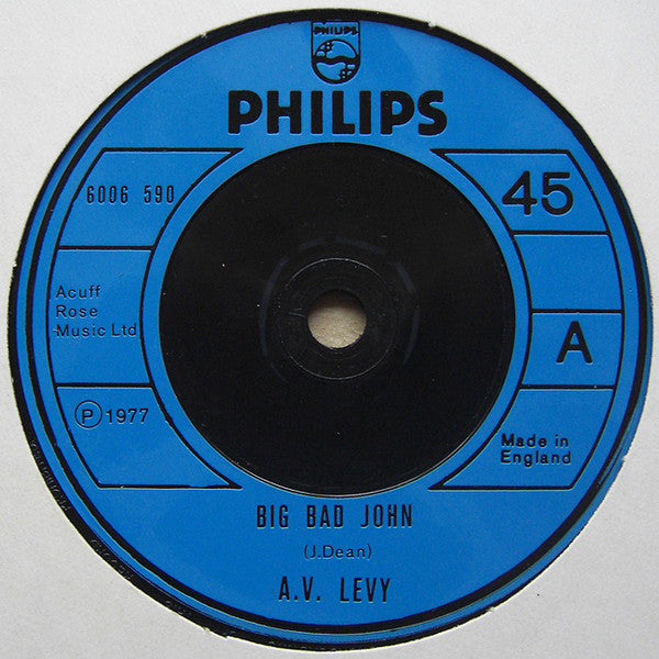 A.V. Levy : Big Bad John (7", Single)