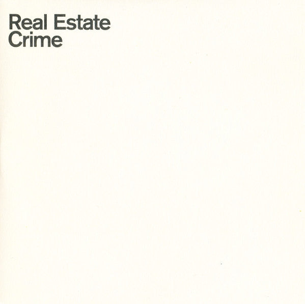 Real Estate (2) : Crime (CD, Single, Promo)
