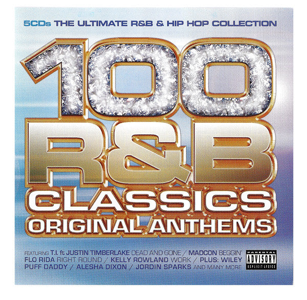 Various : 100 R&B Classics (Original Anthems) (5xCD, Comp + Box)