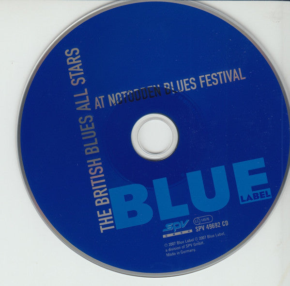 British Blues All Stars : At Notodden Blues Festival (CD, Album)