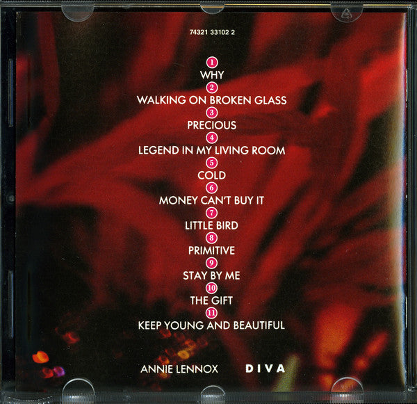 Annie Lennox : Diva (CD, Album, RE)