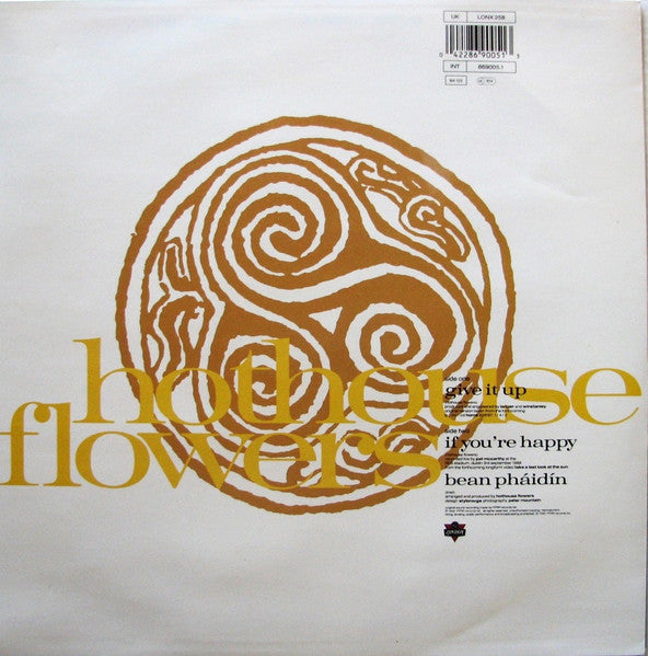 Hothouse Flowers : Give It Up (12")