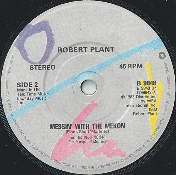 Robert Plant : Big Log (7", Single)