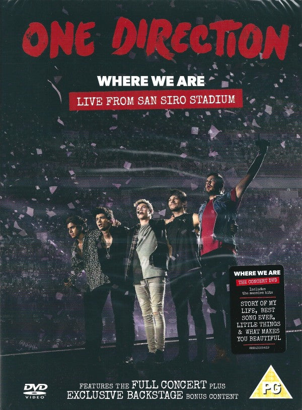 One Direction : Where We Are (Live From San Siro Stadium) (DVD-V, Copy Prot., NTSC)