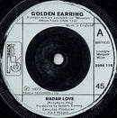 Golden Earring : Radar Love (7", Single, Sil)