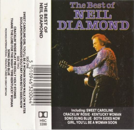 Neil Diamond : The Best Of Neil Diamond (Cass, Comp)