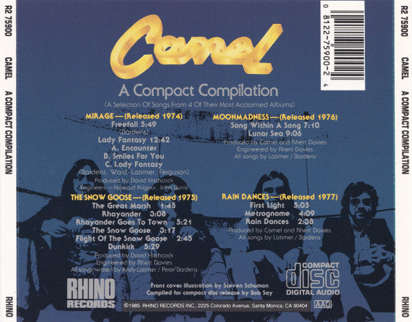 Camel : A Compact Compilation (CD, Comp, RE)