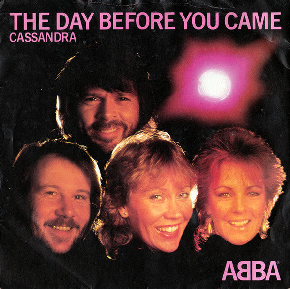 ABBA : The Day Before You Came (7", Single, Pap)