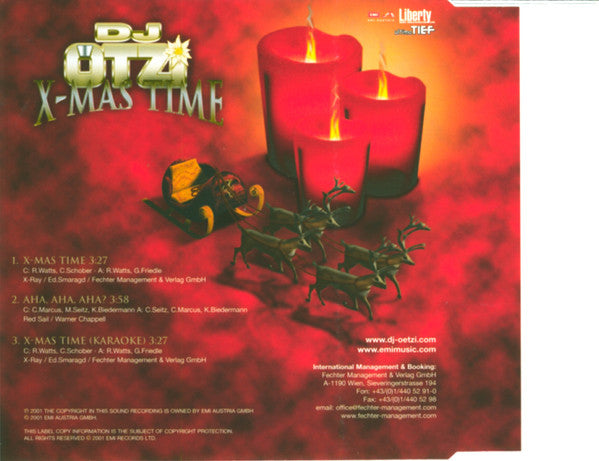 DJ Ötzi : X-mas Time (Limited Edition) (CD, Maxi)