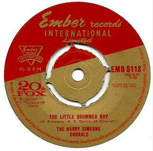 The Harry Simeone Chorale : Onward Christian Soldiers (7", 4 p)