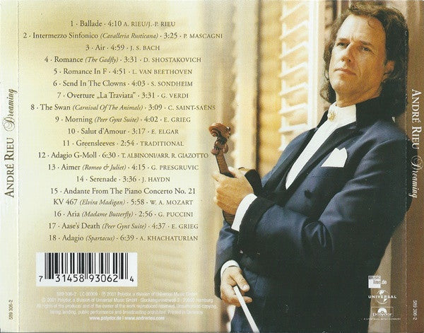 André Rieu : Dreaming (CD, Album, RP)