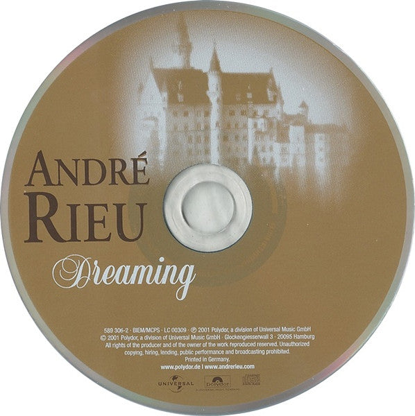 André Rieu : Dreaming (CD, Album, RP)
