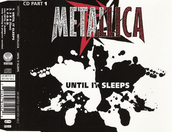 Metallica : Until It Sleeps (CD, Single, CD1)