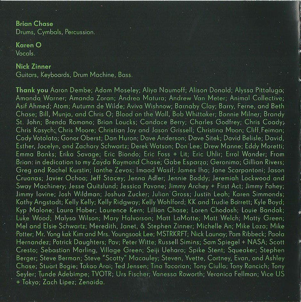 Yeah Yeah Yeahs : It's Blitz! (CD, Album)