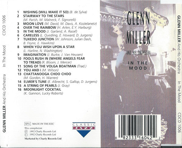 Glenn Miller And His Orchestra : In The Mood (CD, Comp)