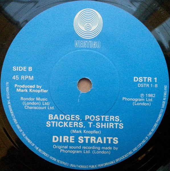 Dire Straits : Private Investigations (7", Single, Pap)