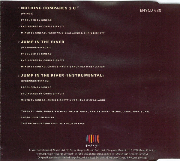 Sinéad O'Connor : Nothing Compares 2 U (CD, Single)