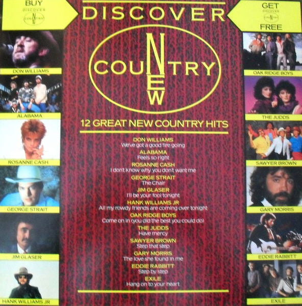 Various : Discover New Country (LP, Comp)