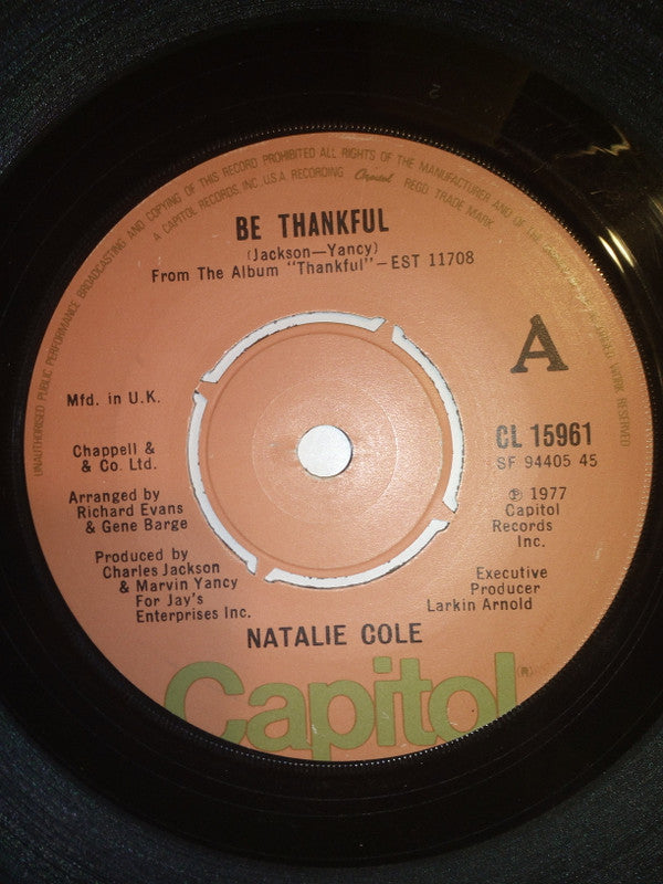 Natalie Cole : La Costa (7")