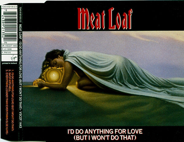 Meat Loaf : I'd Do Anything For Love (But I Won't Do That) (CD, Maxi)