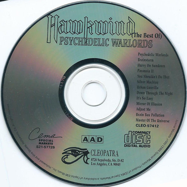 Hawkwind : Psychedelic Warlords (The Best Of) (CD, Comp)