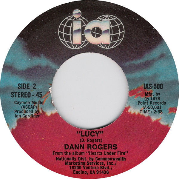 Dann Rogers : Looks Like Love Again (7")