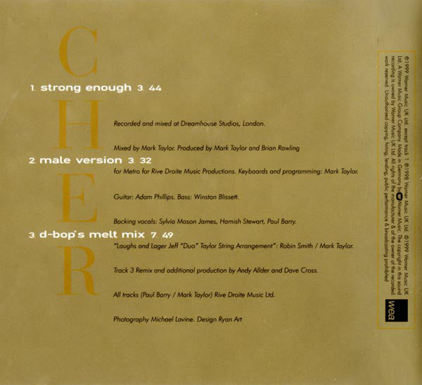 Cher : Strong Enough (CD, Single, CD2)