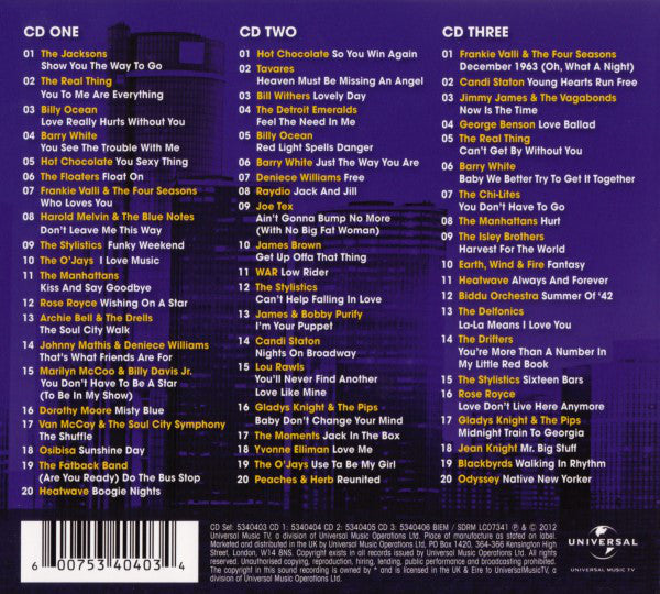 Various : Return To Soul City (3xCD, Comp)