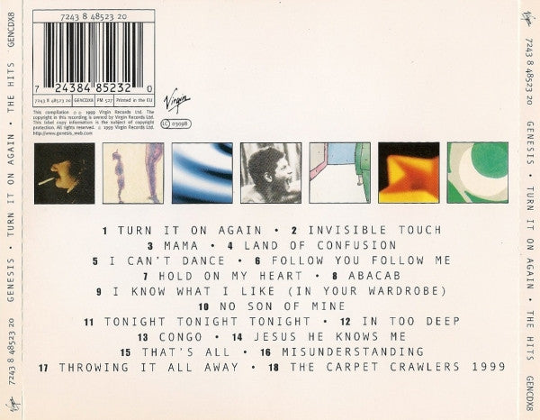 Genesis : Turn It On Again (The Hits) (CD, Comp)