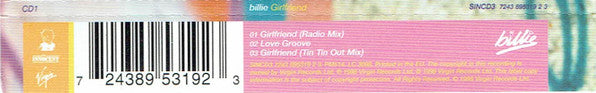 Billie Piper : Girlfriend (CD, Single, CD1)