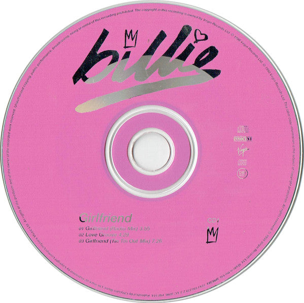 Billie Piper : Girlfriend (CD, Single, CD1)