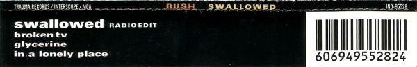 Bush : Swallowed (CD, Single, CD1)